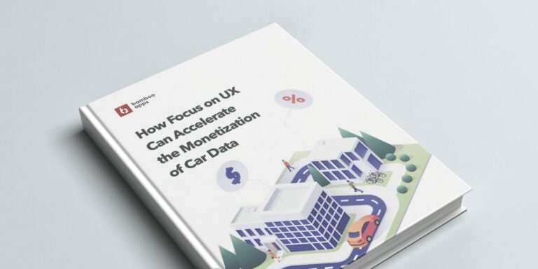 This whitepaper explains how the focus on UX design can help automotive players accelerate the monetization of car data