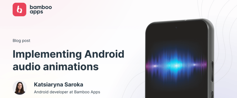 Android Audio Animations Implementation