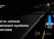 In-vehicle infotainment Systems for 2024: An Overview