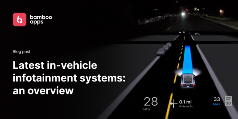 In-vehicle infotainment Systems for 2024: An Overview