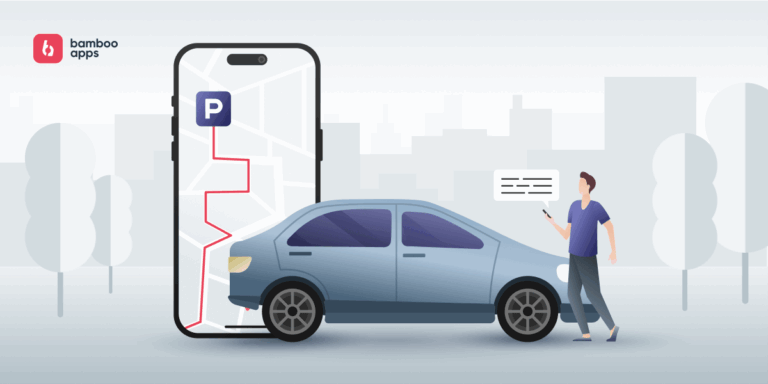 how to create a parking app
