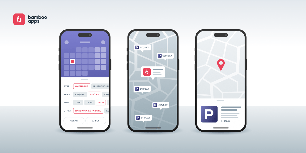 parking app filters