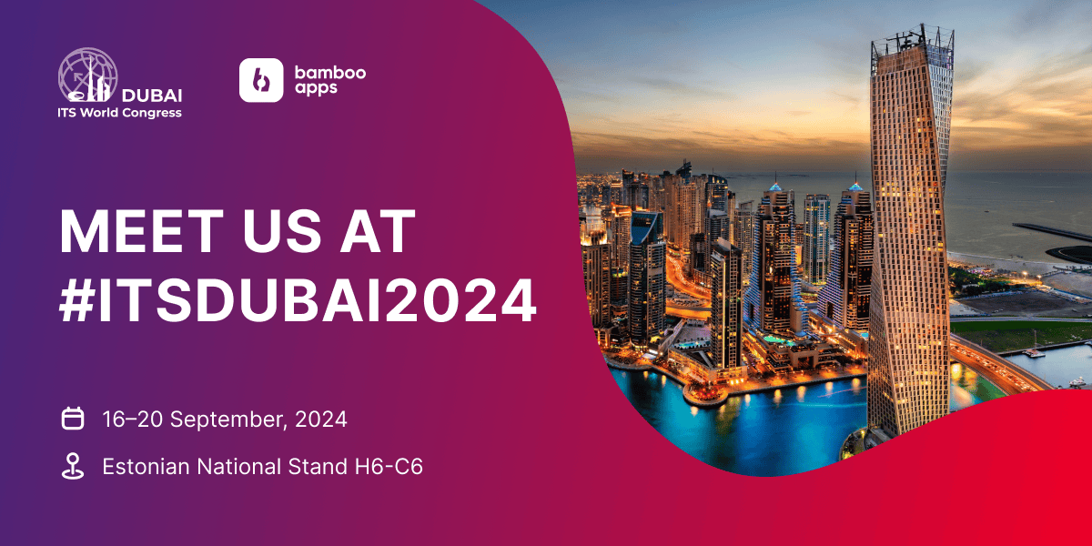 Bamboo Apps at ITS World Congress 2024