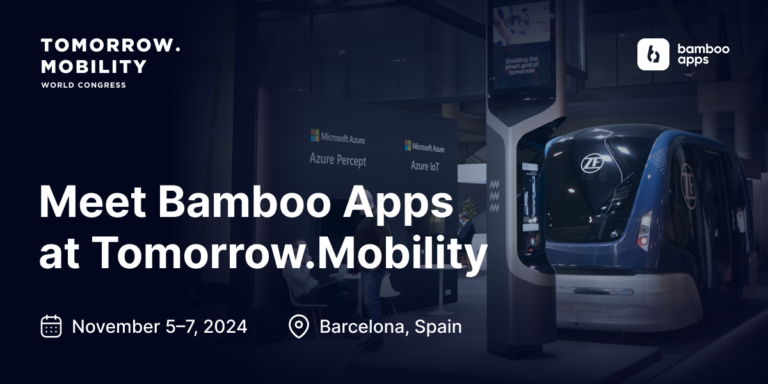 Meet Bamboo Apps at Tomorrow.Mobility