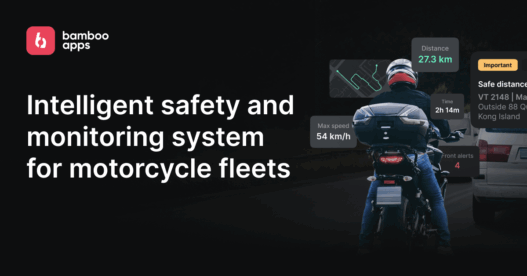 Intelligent safety and monitoring system for motorcycle fleets - twitter card
