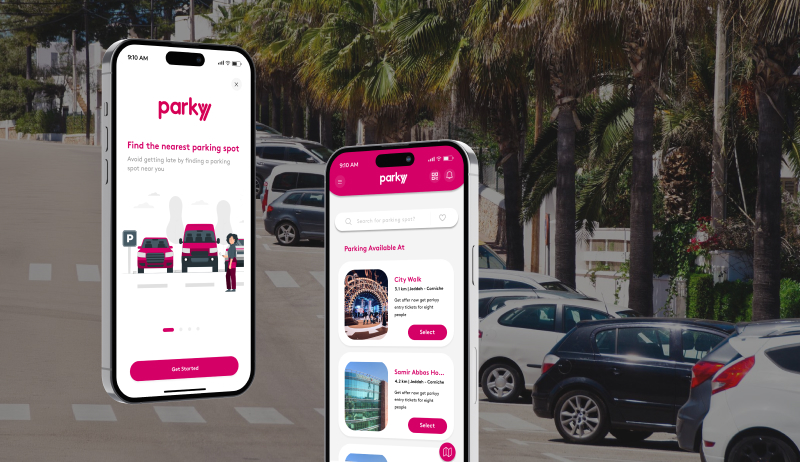Smart Parkyy solution preview