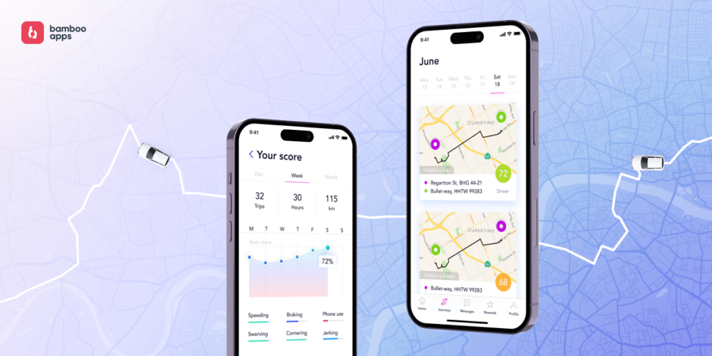 driver behaviour monitoring app